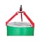 Pake Handling Tools Vertical Drum Lifter, 800 lb. Cap, 55 Gal Drum Capacity PAKDL04 - alternate 2